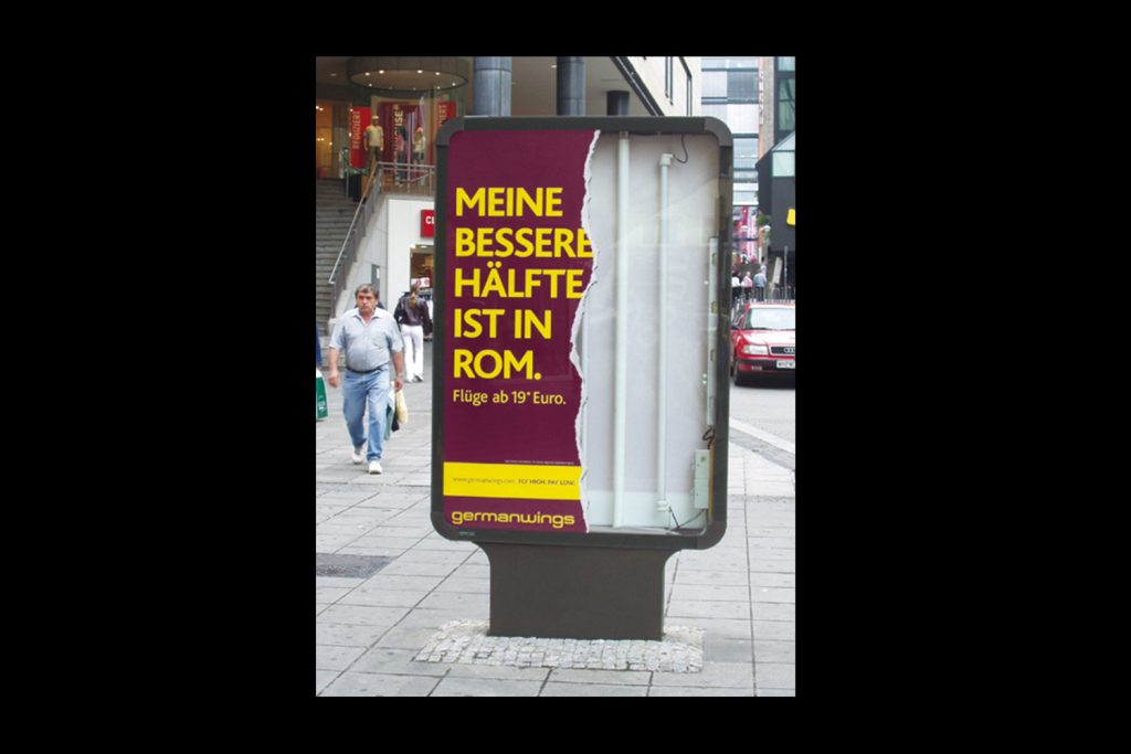 Kampagne Germanwings